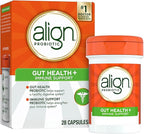 Align Probiotic, Gut Health + Immune Support Probiotic, Probiotics for Women and Men, Probiotics for Digestive Health and Immune Health, #1 Doctor Recommended Brand‡, 28 Capsules
