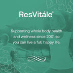 ResVitále Collagen Enhance - Beauty Supplement with Hyaluronic Acid & Resveratrol - 120 Capsules