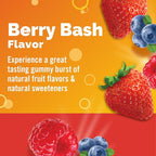 Emergen-C Kidz Daily Immune Support Dietary Supplements, Flavored Gummies with Vitamin C and B Vitamins for Immune Support, Berry Bash Flavored Gummies - 44 Count