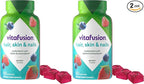 Vitafusion Gorgeous Hair/Skin & Nails Multivitamin Gummy Vitamins + Biotin & Antioxidant Vitamins C&E/Raspberry Flavor (45 Day Supply) America’s Number One Gummy Vitamin Brand, 135 Count (Pack of 2)