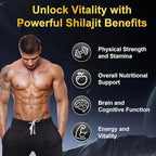 vitacoreHimalayan Shilajit Gummies for Men & Women - Pure Gold Energy Boost, 85+ Trace Minerals & Fulvic Acid, Gluten-Free, 60 Gummies