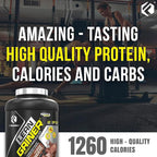 Forzagen Lean Gainer Premium Mass Builder | Mass Gainer Protein Powder for Men & Women | High Calorie Protein, Weight Gain, Bulk, Muscle Building Supplement | Dutch Chocolate, 8 lbs. (11 Servings)