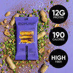 TRUBAR Vegan Protein Bar, Smother Fudger Peanut Butter, Gluten Free, Plant Based Protein, Dairy Free, Non GMO, Soy Free, No Sugar Alcohols, 12G Protein, 13G Fiber, Healthy on the Go Snack Bars, 12 CT