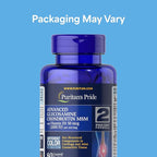 Puritan's Pride Advanced Glucosamine Chondroitin MSM With Vitamin D3 50mcg (2000 IU), Dietary Supplement for Joint Health, 80 Coated Tablets