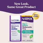Natrol Melatonin 10mg Time Release Tablets, Sleep Dietary Supplement for Restful Sleep, 60 Melatonin Time Release Tablets, 60 Servings