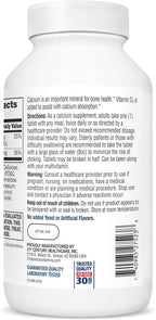 21st Century Calcium 500 mg Plus D3 Tablets, 400 Count