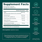 Liposomal NAD+ Supplement - Resveratrol, Urolithin A, CoQ10 & Muira Puama (Made in USA) NAD Supplement for Natural Energy, Brain Fog, Digestion, Detox, Gut Health, Microbiome, NR NMN Replacement