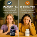 DormiOn™ Sleep + Restore + Stress Supplement | Herbal Sleep Aid for Women & Men | No Melatonin, Non-Habit Forming | Ashwagandha, GABA, Valerian & Magnesium | Vegan, 60 Capsules