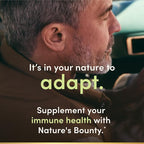 Nature's Bounty Immune 24 Hour +, The only Vitamin C with 24 Hour Immune Support from Ester-C, 1000 mg Vitamin C, D & Zinc, Gluten Free, Rapid Release Softgels, 2 Softgels per Day, 50 Count