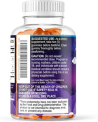 Sleep Gummies 6mg Per Serving - Sugar Free Melatonin Gummy Supplement for Adults - Natural Zero Sugar Sleeping Gummy for Adults & Kids, Orange Flavored, Extra Strength Sleep Support - 120 Gummies