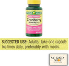 Spring Valley Ultra Triple Strength Cranberry Dietary Supplement, 15,000 mg, 60 Count Includes Pill Organizer
