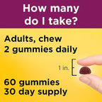 Nature Made Prenatal Gummies with DHA and Folic Acid, Prenatal Vitamins for Women for Daily Nutritional Support, 60 Gummies, 30 Day Supply,(Pack of 2)