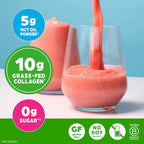 Orgain Keto Collagen Protein Powder, Vanilla - 10g Grass Fed Hydrolyzed Collagen Peptides for Women & Men, Type I & III, 5g MCT Oil - Hair, Skin, Nail, & Joint Support, Non-GMO, Gluten Free - 0.88lb
