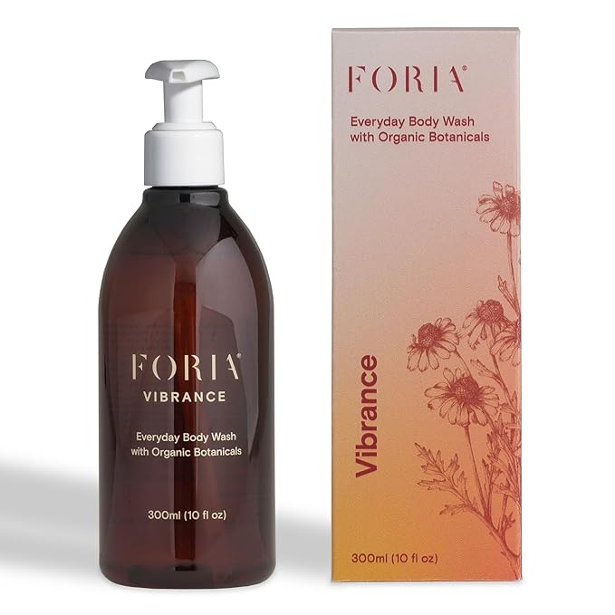 FORIA Everyday Body Wash and Initimate Wash for Women - Organic, pH-Balanced, Sensitive Skin Safe for Feminine Intimate Areas - 10 Fl Oz