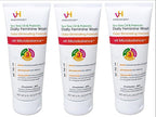 vH essentials Intimate Feminine Wash, pH Balanced with Tea Tree Oil, Cranberry, Prebiotics Odor Eliminating Formula, 6 FL OZ - 3 Pack