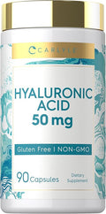 Carlyle Hyaluronic Acid Supplement | 50 mg | 90 Capsules | Non-GMO & Gluten Free
