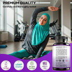 SHIFAA NUTRITION Halal Joint Support Supplement w/Glucosamine Chondroitin MSM | 2820mg 30 Servings | Non-GMO