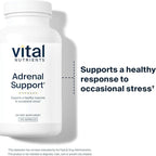 Vital Nutrients Adrenal Support - Adrenal Support Supplements for Gland Function and Cortisol Management - Supports Energy and Stress Levels - Gluten, Dairy, Soy Free - 120 Capsules