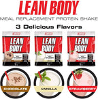 Labrada Lean Body MRP All-In-One Vanilla Meal Replacement Shake. 40g Protein Whey Blend, 8g Healthy Fats EFA's & Fiber, 22 Vitamins and Minerals, No artificial color, Gluten Free, (80 MRP Packets)
