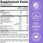 LIVS Iron Plus Gummies – 20mg Gentle Iron Supplement for Women & Men – Anemia Support – Vitamin C for Absorption – Biotin, Folate & B12 for Energy – Gluten Free, Vegan, Halal & Kosher – 180 Count