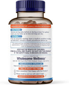 Wholesome Wellness Organic Raw Probiotics 100 Billion CFU, Dr Formulated for Women and Men, Complete Adult Supplement with Prebiotics and Digestive Enzymes; 30 Capsules, Shelf Stable