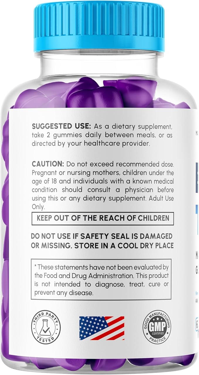 (2 Pack) Boost TRT Gummies, Official BoostTRT Gummys with All Natural Ingredients, Advanced Health & Wellness Support Formula with Max Strength Premium Active Lifestyle Vitamins (120 Gummies)