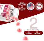 Beet Root Gummies - Nitric Oxide Booster Supplements for Men & Women with Beetroot, L-Citrulline & L-Arginine - Heart, Muscle & Circulation Support - Sugar Free, Vegan, Mixed Berry Flavor, 60 Gummies
