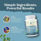 Vision Support Gummies for Adults - Lutein and Zeaxanthin Supplements for Eye Health - Potent Lutein Eye Vitamins for Blue Light Protection, Dryness, Strain Support & Visual Sharpness - 120 Count