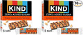 KIND ZERO Added Sugar Bars, Peanut Butter Dark Chocolate, Keto Friendly Snacks, Gluten Free, 5g Protein, 5 Count (Pack of 2)