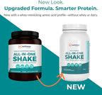 Reignite Wellness by JJ Virgin | Vanilla Paleo-Inspired All-in-One Shake | Gluten Free + Dairy Free Protein Powder | Contains 20G of Beef Protein with Vitamins, Minerals, Amino Acids | 30 Servings