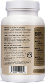 Qunol Plus Ubiquinol Coq10 200mg with Omega 3 250mg Extra Strength Antioxidant (Bovine Version), 90 Count
