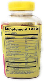 Spring Valley Adult Prenatal Health Multivitamin DHA & Folic Acid, Fruit, 190 Gummies+Better Guide Vitamins Supplements Book
