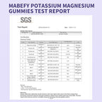 2 Pack Potassium Magnesium Gummies, Sugar-Free Potassium Gummies with Magnesium Glycinate 500mg Chewable Potassium Magnesium Supplements with Calcium, Zinc & Vitamins to Support Leg Muscle Relaxation