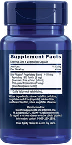 Life Extension Bio-Fisetin, Fisetin, galactomannans from Fenugreek Seed, Cellular Health, Cognitive Health, Longevity, Gluten-Free, Vegetarian, Non-GMO, 30 Vegetarian Capsules