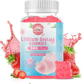Lithium Orotate 5mg Gummies | Plant-Powered Bioavailable Chewable Lithium Supplement | Support for Daily Tension Balance & Healthy Aging | Non-GMO, Vegan, Gluten-Free | 60 Counts
