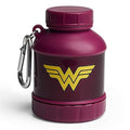 Smartshake Justice League Protein Powder Storage Container 50g Protein Shaker Bottle Funnel 110ml BPA, DC Comics Protein Shakes Bottle Storage for Women - Wonder Woman