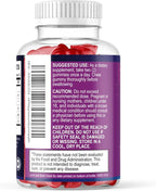 Magnesium Citrate Gummy - High Absorption Magnesium Gummies for Adults & Kids - Enhanced Bioavailability Form Mag Citrate Supplement - Improved Vegan Formula - Delicious Raspberry Flavor - 60 Gummies