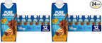 Pure Protein Complete Shake, Chocolate Peanut Butter, 30g High Protein-Drink, Less than 1g Sugar, 3g Fiber, Ready to Drink, Non GMO, On-the-Go Shakes, 11oz Bottles, (Pack of 24)