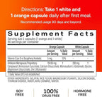 Amberen Menopause Supplement for Women, 180 Capsules, Clinically Proven, Helps Support Hormone Balance, Helps Relieve 12 Menopause Symptoms: Hot Flashes, Night Sweats, Mood Swings and More