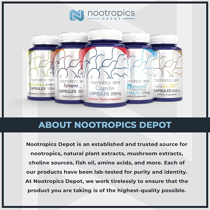 Nootropics Depot Injuv Softgels | 70mg | 120 Count | Natural Hyaluronic Acid | Skin Health Supplement
