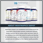 Nootropics Depot Injuv Softgels | 70mg | 120 Count | Natural Hyaluronic Acid | Skin Health Supplement