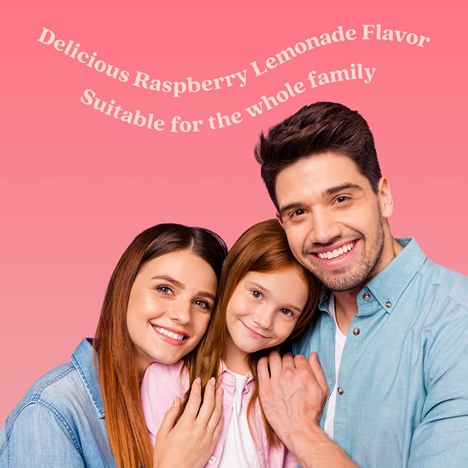 BeLive Magnesium Citrate Gummies with Calcium and Zinc for Adults and Kids - High Absorption Magnesium Supplement for Cognitive, Bone, Muscle and Nerve Health - Raspberry Lemonade - 60 Count