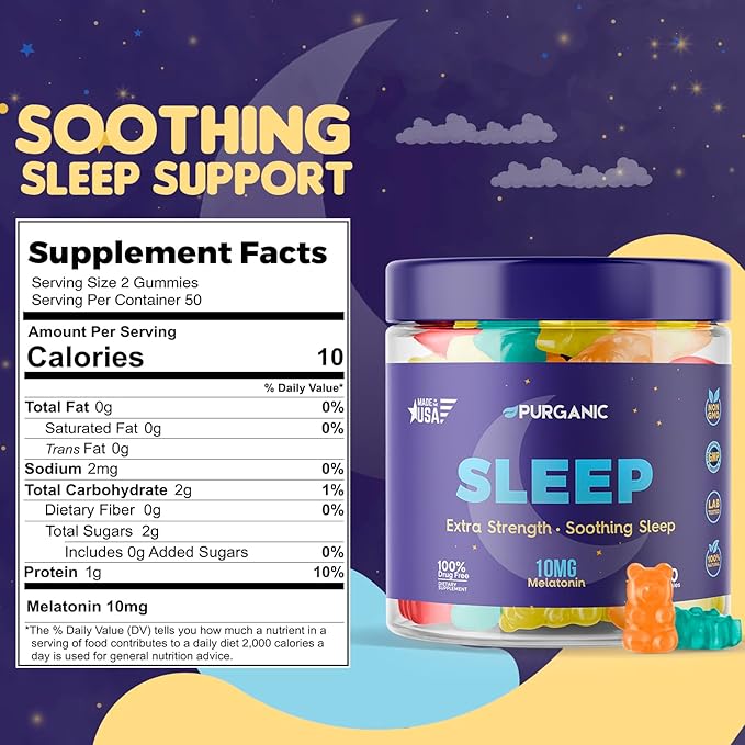 Melatonin Gummies for Sleep - 100ct