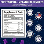 Melatonin Gummies 30mg for Adults - Maximum Strength Melatonin Gummies for Relaxation & Soothing, Exogenous Melatonin Supplement with FOS for Immune, Gut Health and pH Balance, Sugar Free -120 Counts