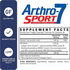 U.S. Doctors’ Clinical Arthro-7 Sport - Clinically Proven AR7 Blend + 100mg Hyaluronic Acid & Vitamin C for Flexibility, Mobility, & Strong Cartilage - 60 Capsules - 15/30-Day Supply