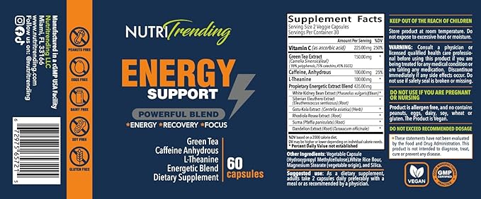 Energy Support by Nutritrending