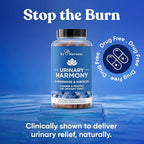 Eu Natural Urinary Harmony D-Mannose Supplement - Urinary Tract Health for Women - Fast-Acting Urinary Cleanse & Flush with Clinical-Strength D-Mannose & Hibiscus - 60 Capsules