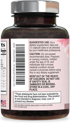 Vaginal Probiotics for Women - Gently Support Feminine Health, pH Balance, Healthy Odor & Vaginal Flora - 50 Billion CFU per Capsule - Improved Formula with Lactobacillus & Cranberry - 120 Capsules