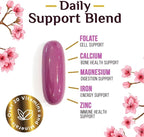 Multivitamin for Women - Essential Daily Womens Multivitamins with Calcium, Folic Acid, Vitamin A, C, D, E, B Vitamins, Zinc and Iron - Energy, Focus & Immune Support, Bottled In USA - 60 Softgels