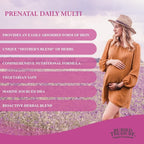 Buried Treasure Prenatal Plus DHA Complete, 16 oz Orange Banana Flavor, High Potency Liquid Formula Supplement for Before, During, Post Pregnancy, Natural DHA Omega3 Iron Vegetarian Safe w/Dose Cup